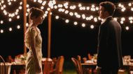 Dakota Johnson and Chris Evans in Materialists (Image via A24)